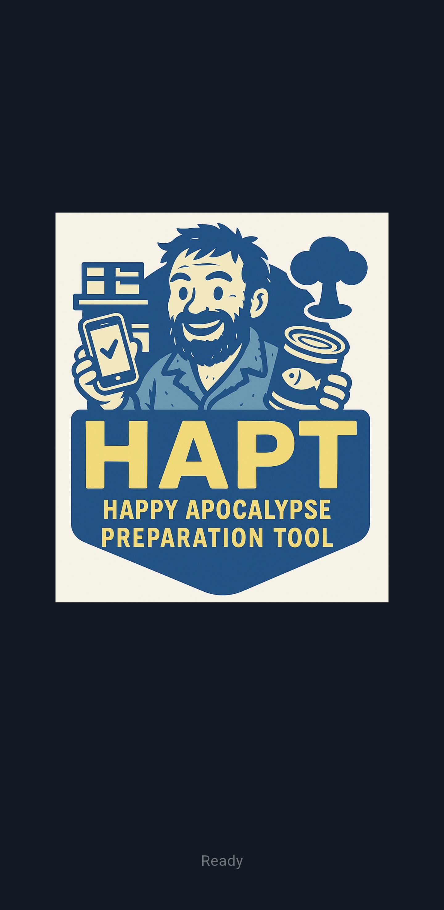 HAPT splash screen